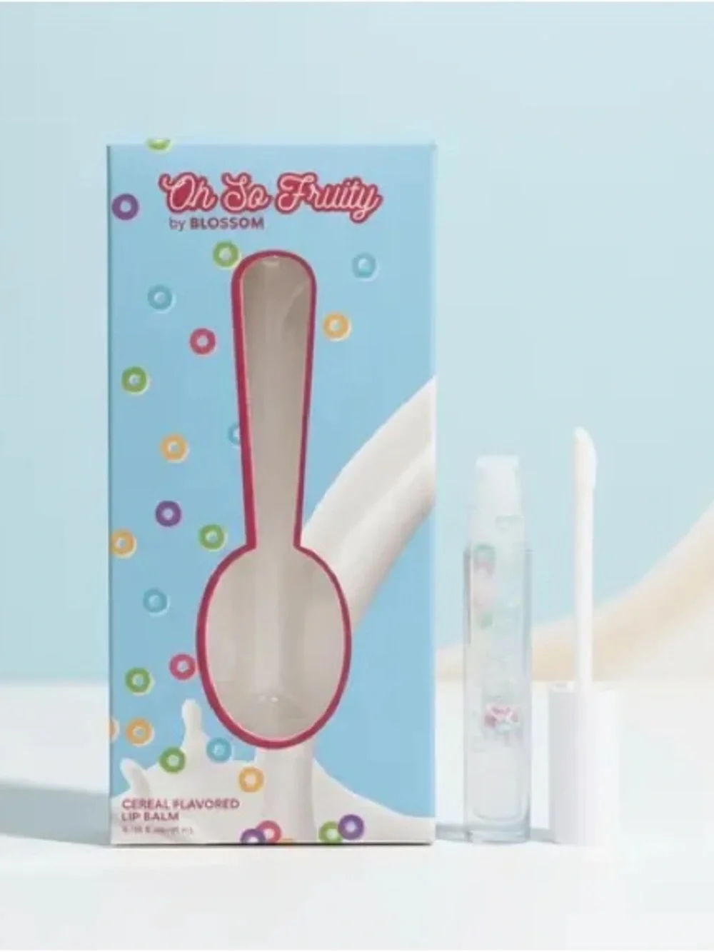 Clear Cereal-Flavored Lip Balm